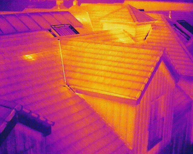 Thermal Imaging Roof Survey Image Harrogate